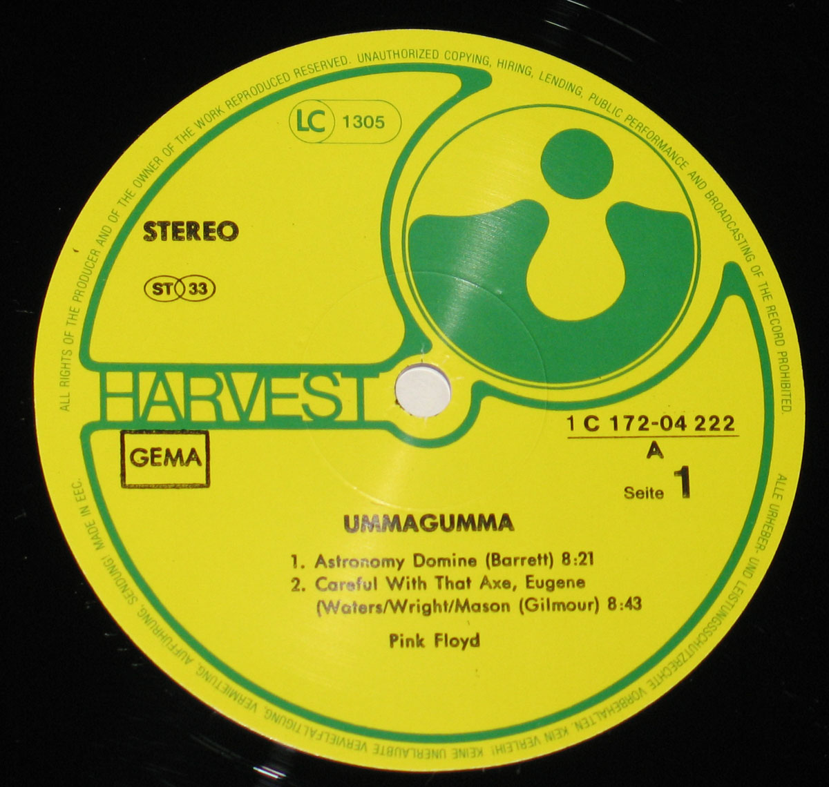 High Resolution Photo #5 PINK FLOYD Umma Gumma Germany 